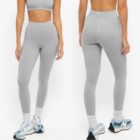 Good American “The Essential” Lounge Legging NWT in Heathered Grey - Picture 1 of 4